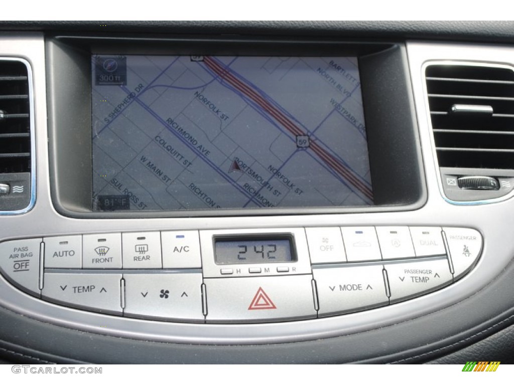 2010 Hyundai Genesis 3.8 Sedan Navigation Photo #80208889