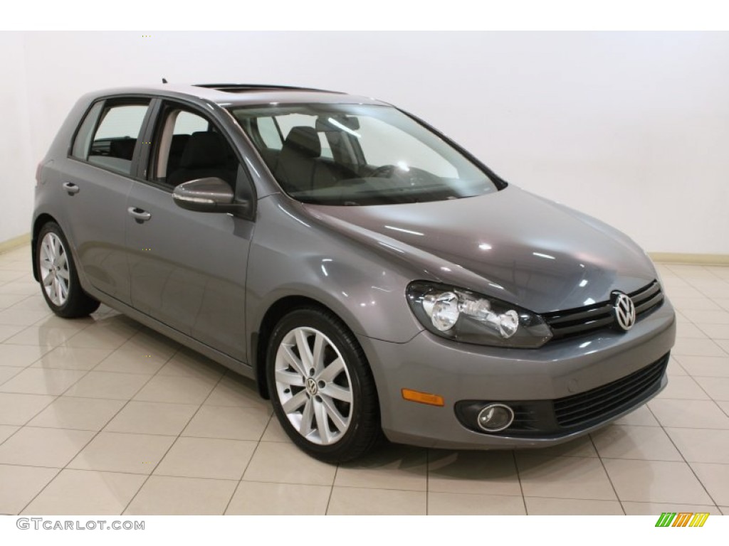 2010 Golf 4 Door TDI - United Gray Metallic / Titan Black photo #1