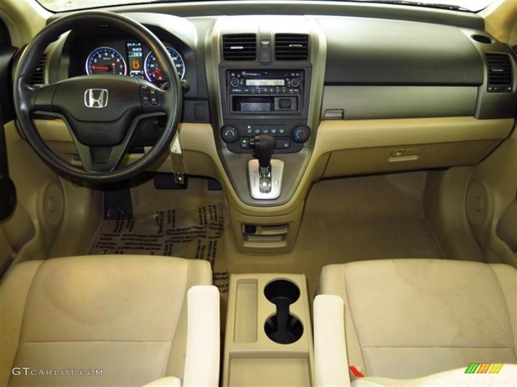 2008 Honda CR-V LX Ivory Dashboard Photo #80210021