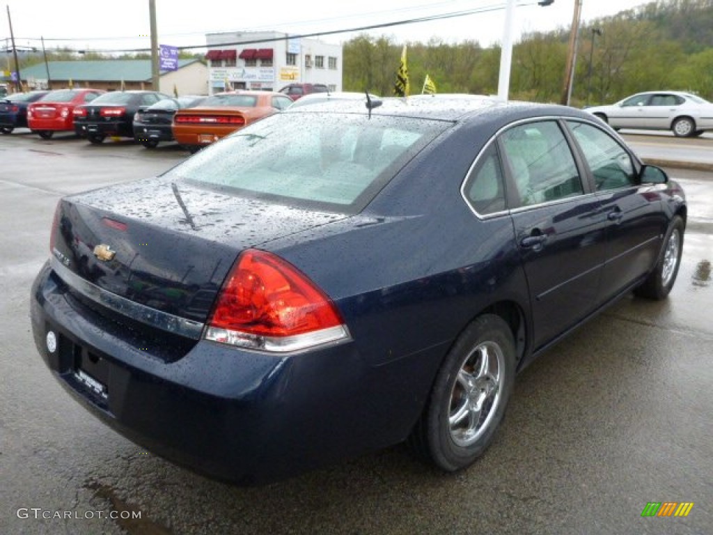 2008 Impala LS - Imperial Blue Metallic / Gray photo #5