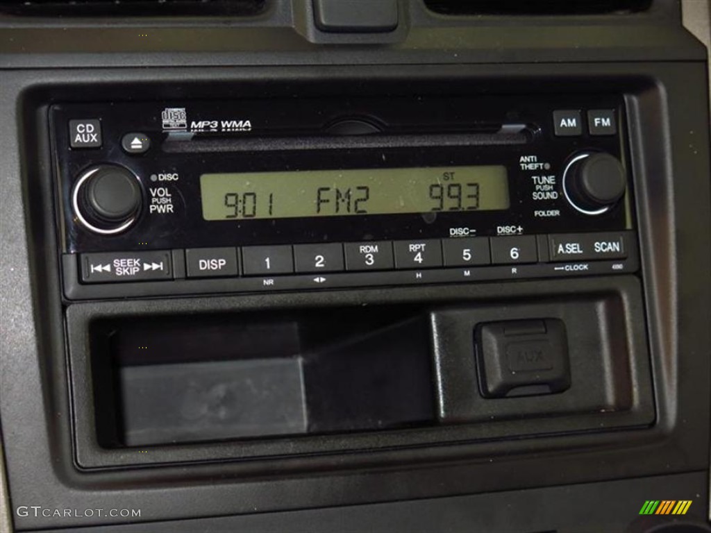 2008 Honda CR-V LX Audio System Photos