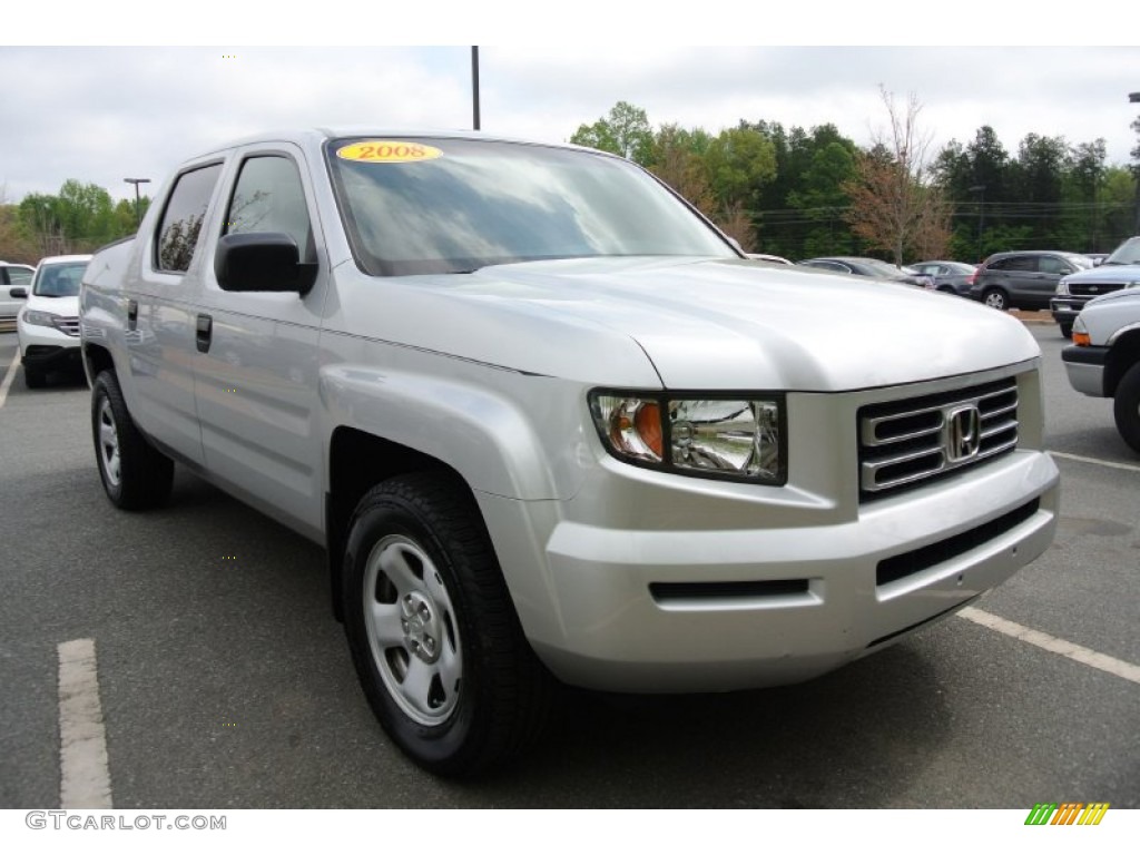 Billet Silver Metallic 2008 Honda Ridgeline RT Exterior Photo #80210227