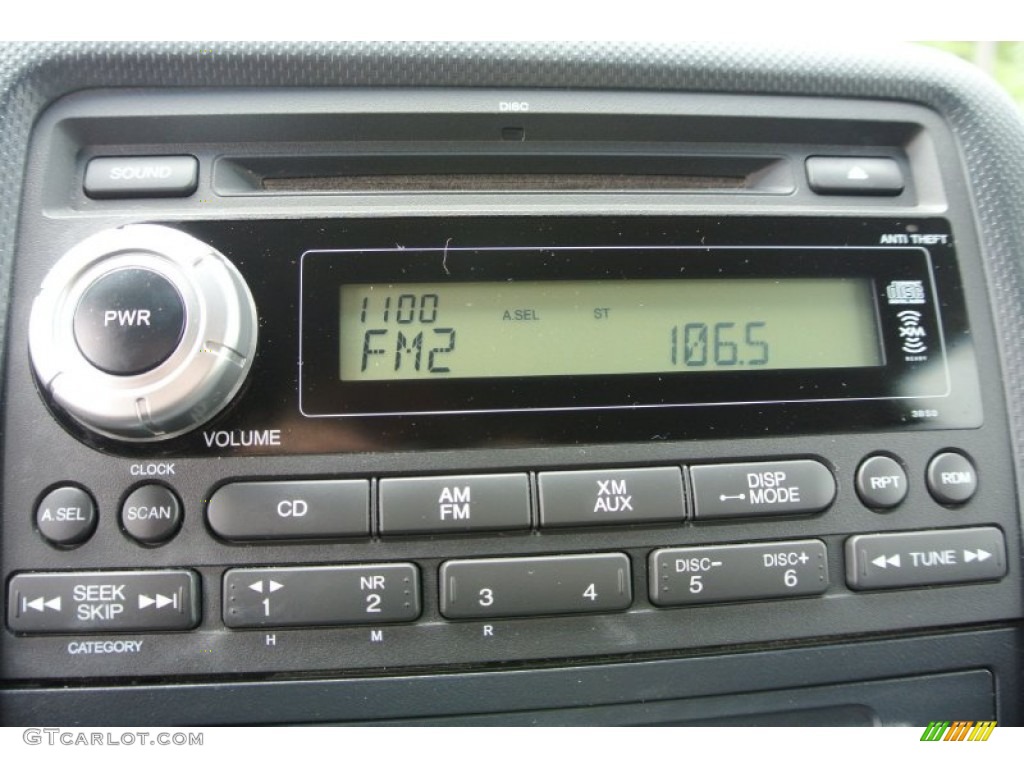 2008 Honda Ridgeline RT Audio System Photo #80210376