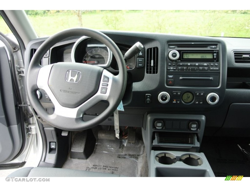 2008 Honda Ridgeline RT Gray Dashboard Photo #80210446