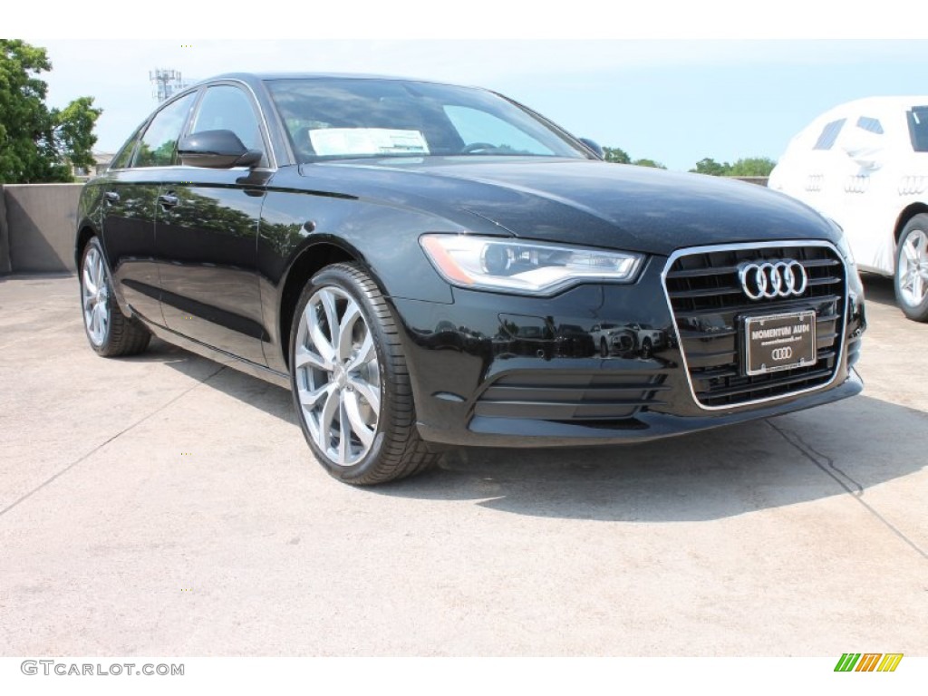 2013 A6 2.0T Sedan - Brilliant Black / Black photo #1