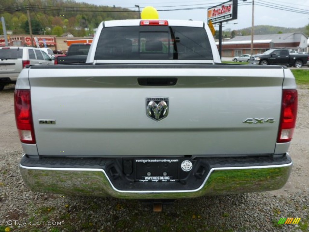 2010 Ram 1500 SLT Crew Cab 4x4 - Bright Silver Metallic / Dark Slate/Medium Graystone photo #4