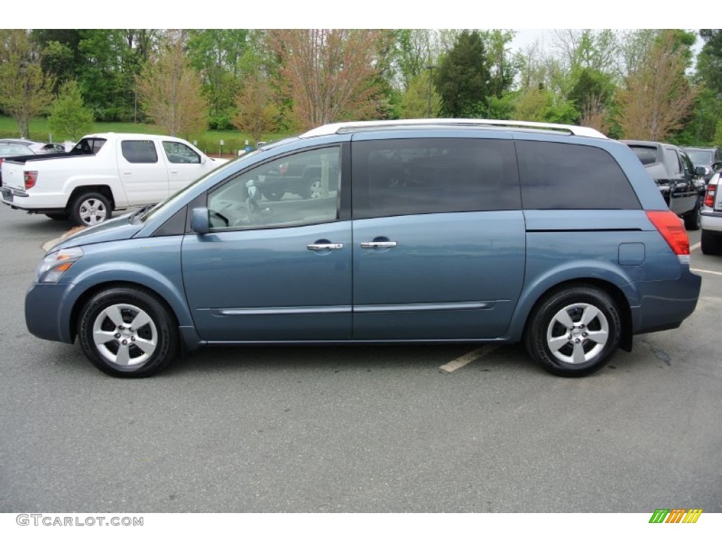 2009 Quest 3.5 S - Majestic Blue / Gray photo #3