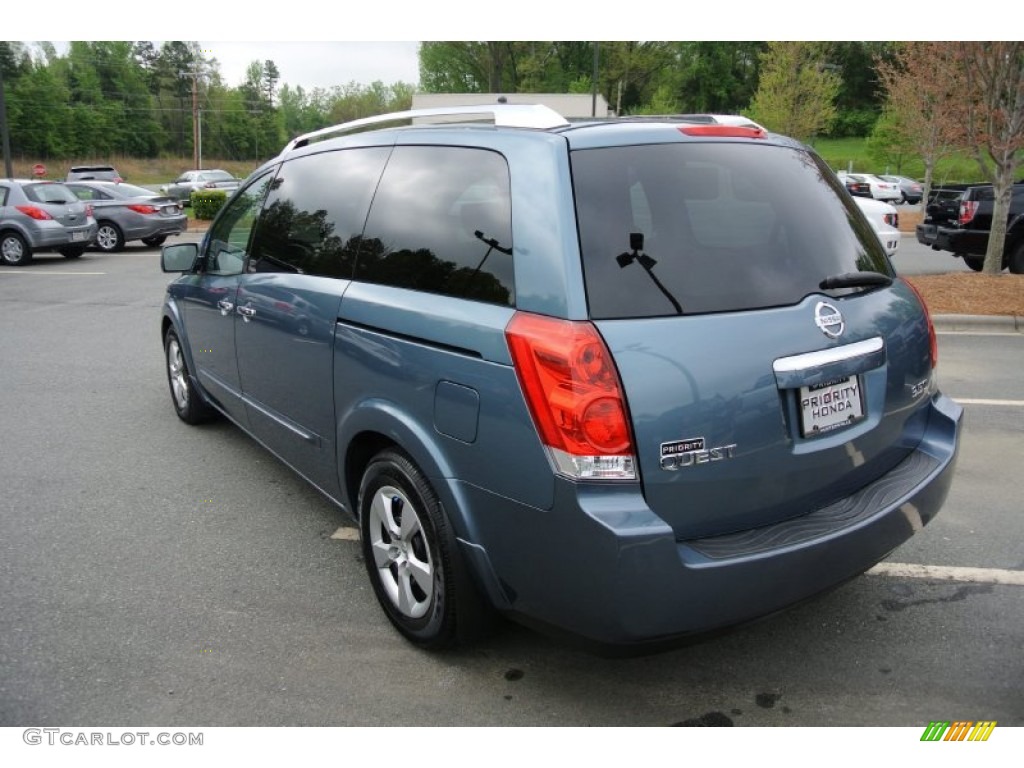 2009 Quest 3.5 S - Majestic Blue / Gray photo #4