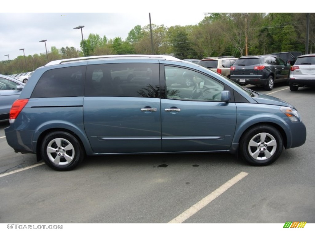 2009 Quest 3.5 S - Majestic Blue / Gray photo #6
