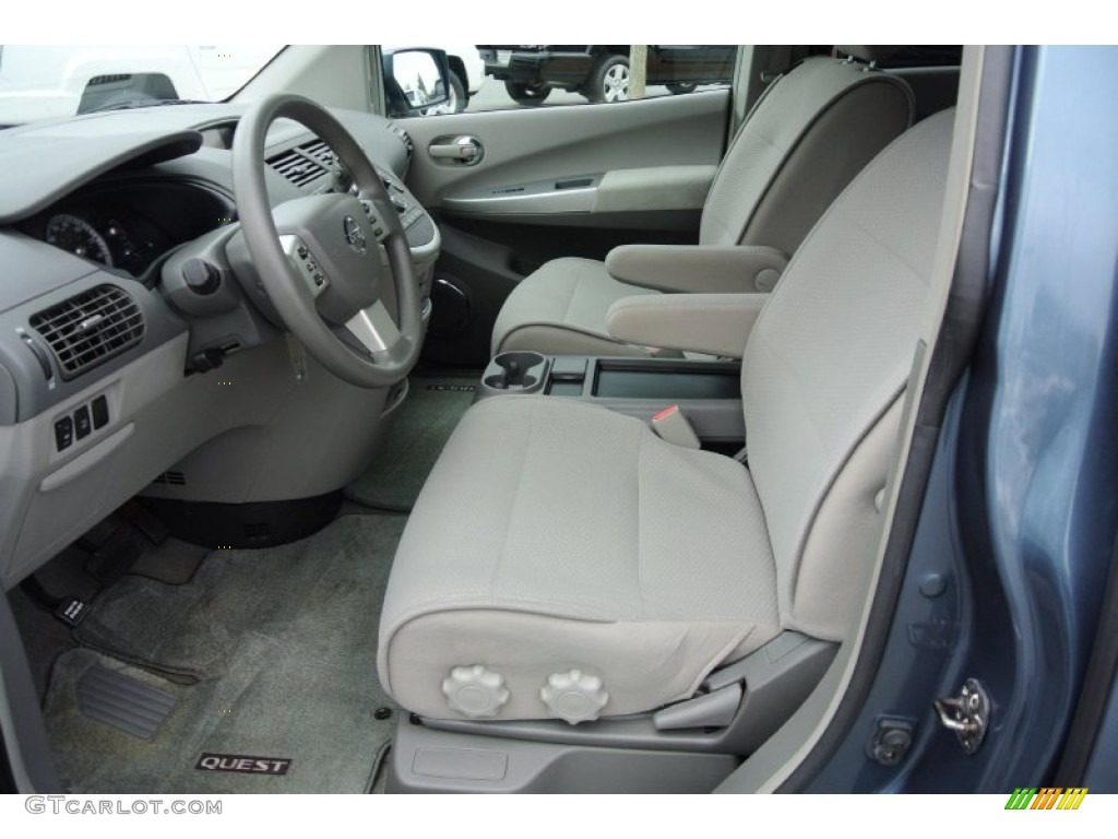 2009 Quest 3.5 S - Majestic Blue / Gray photo #8
