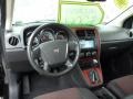2010 Dodge Caliber Dark Slate Gray/Red Interior Dashboard Photo