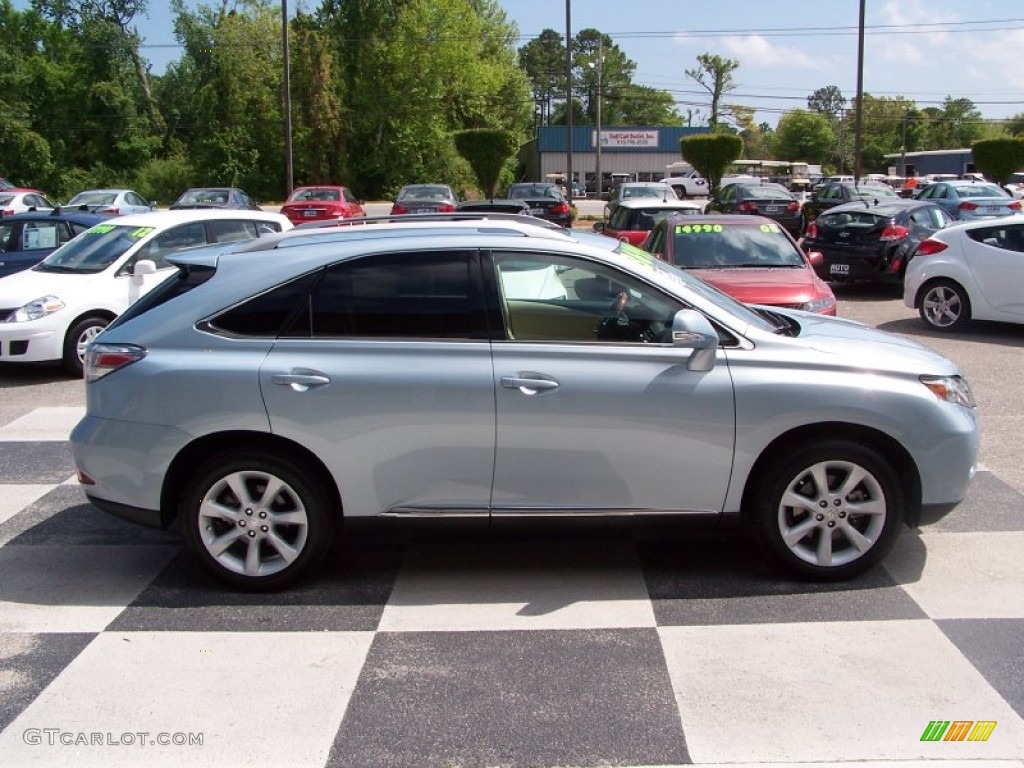 2012 RX 350 - Cerulean Blue Metallic / Parchment photo #3
