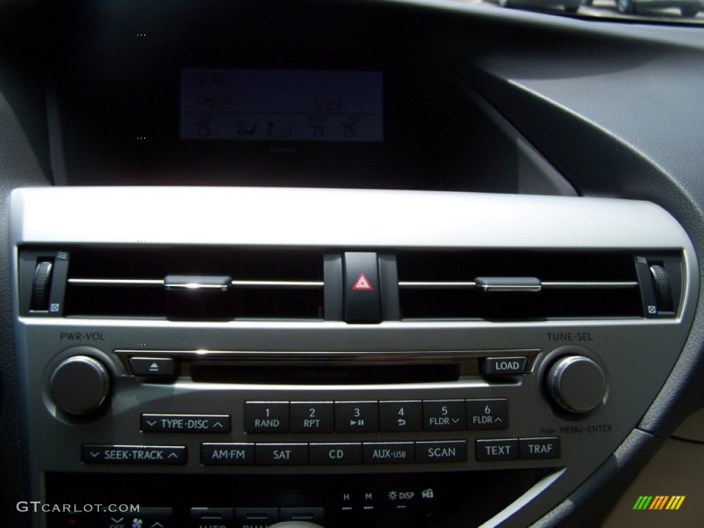 2012 RX 350 - Cerulean Blue Metallic / Parchment photo #17