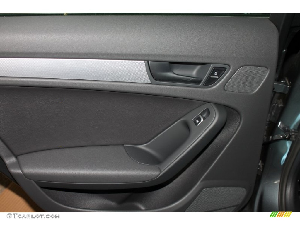 2013 A4 2.0T quattro Sedan - Monsoon Gray Metallic / Black photo #34