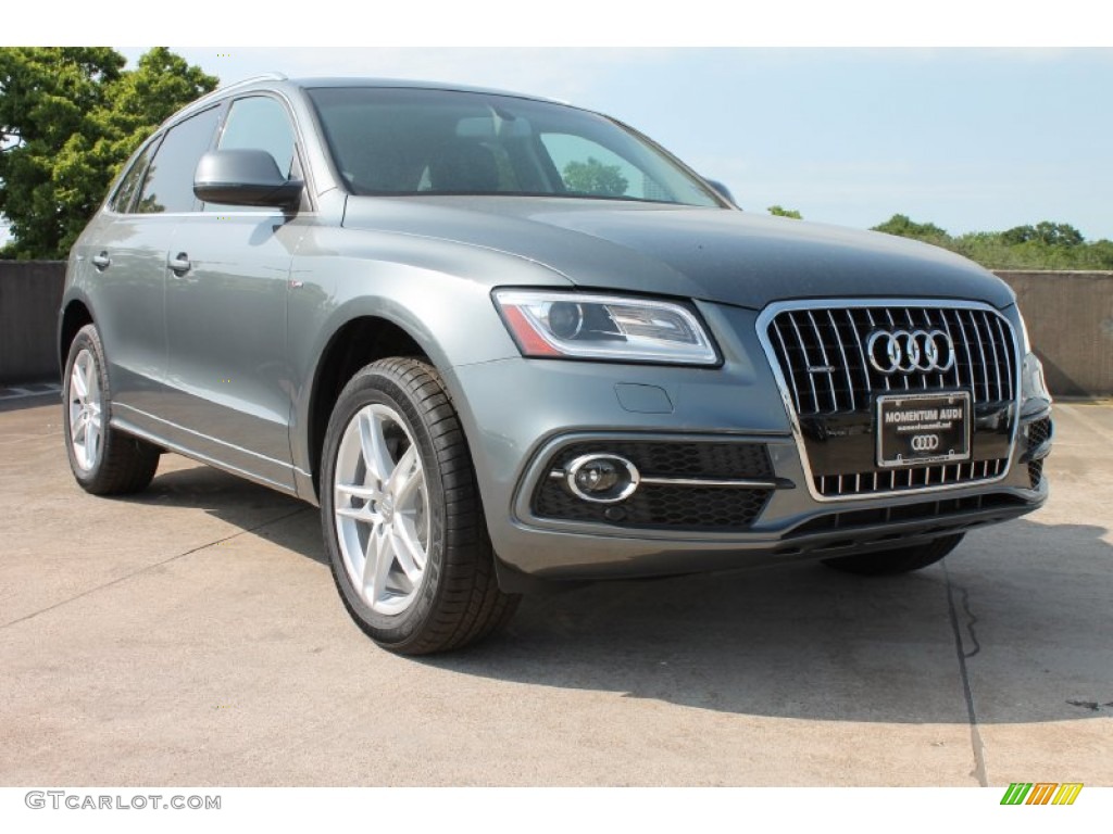 2013 Q5 3.0 TFSI quattro - Monsoon Gray Metallic / Black photo #1