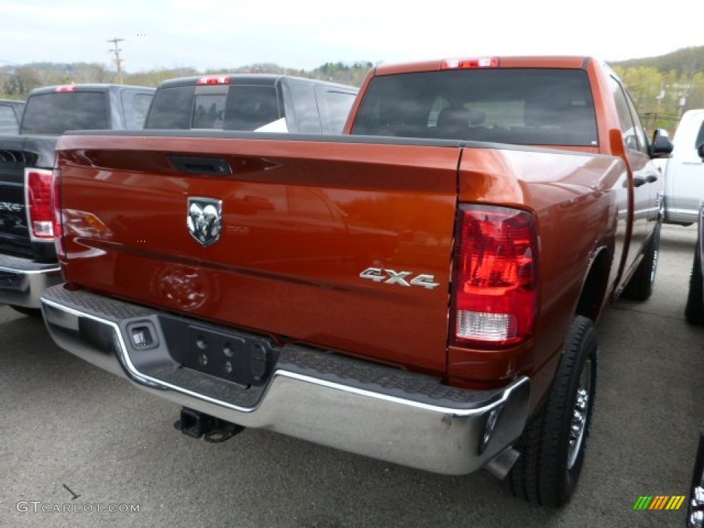 2013 2500 Tradesman Crew Cab 4x4 - Copperhead Pearl / Black/Diesel Gray photo #7