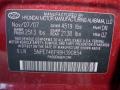 Dark Cherry Red - Sonata GLS V6 Photo No. 8