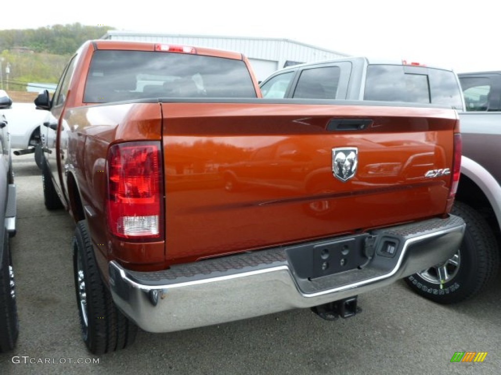 2013 2500 Tradesman Crew Cab 4x4 - Copperhead Pearl / Black/Diesel Gray photo #10