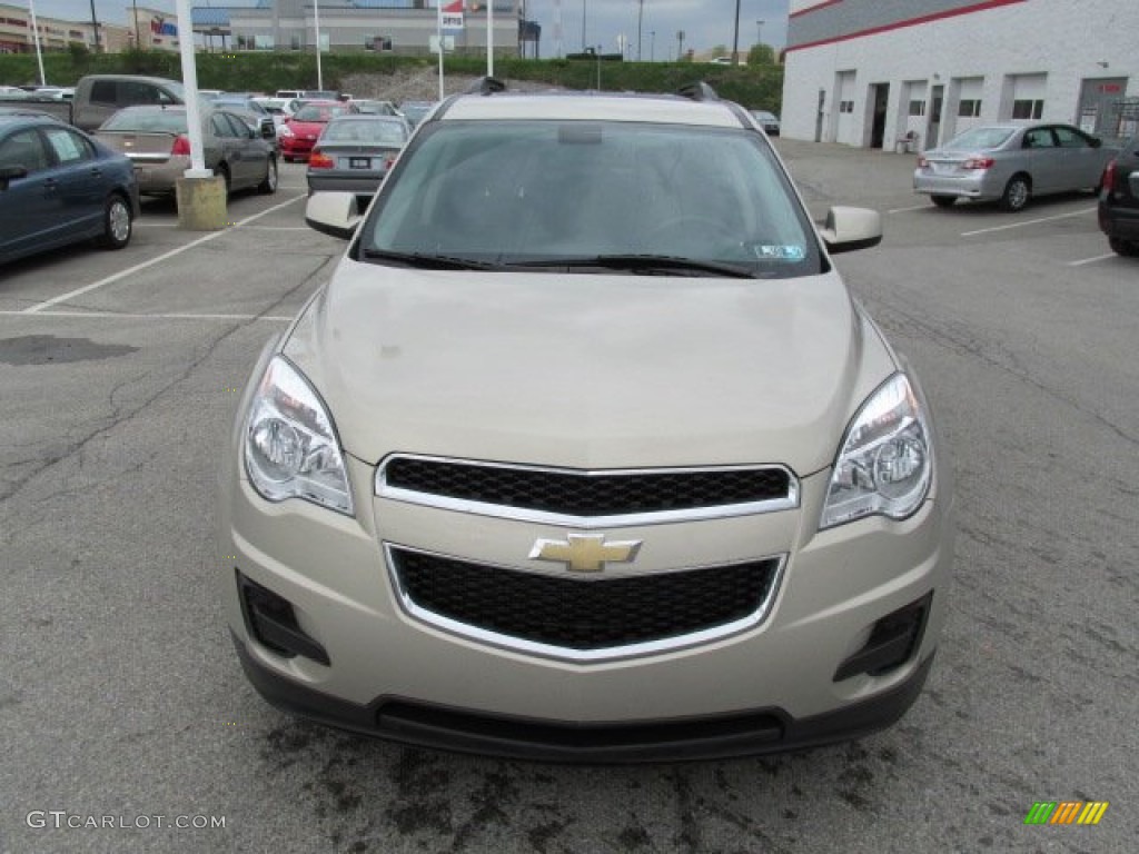 2011 Equinox LT AWD - Gold Mist Metallic / Jet Black photo #2