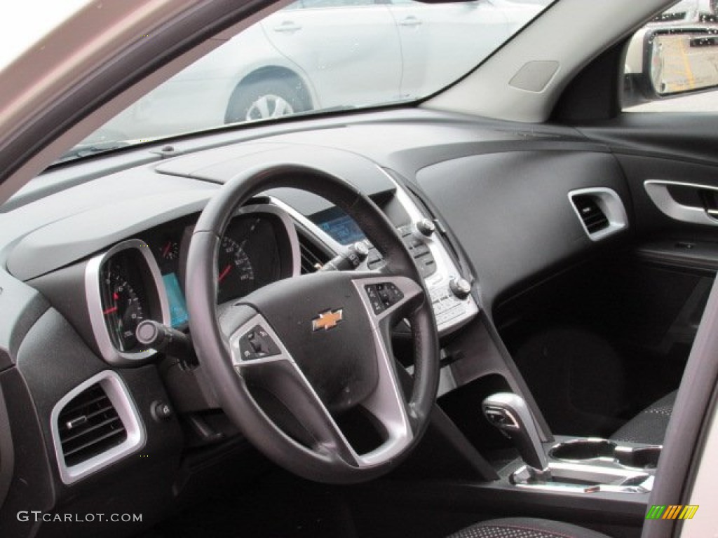 2011 Equinox LT AWD - Gold Mist Metallic / Jet Black photo #10