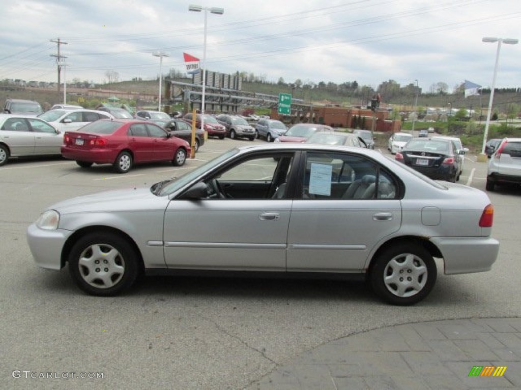 1999 Civic VP Sedan - Vogue Silver Metallic / Gray photo #5