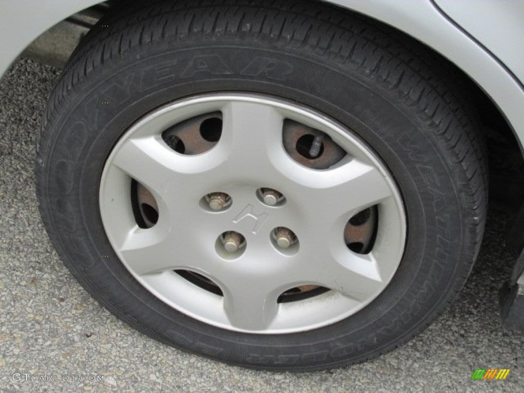 1999 Civic VP Sedan - Vogue Silver Metallic / Gray photo #9