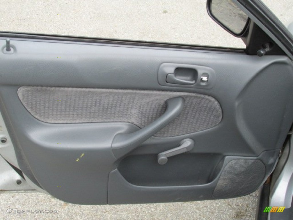 1999 Civic VP Sedan - Vogue Silver Metallic / Gray photo #11