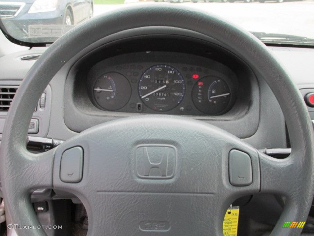 1999 Civic VP Sedan - Vogue Silver Metallic / Gray photo #16