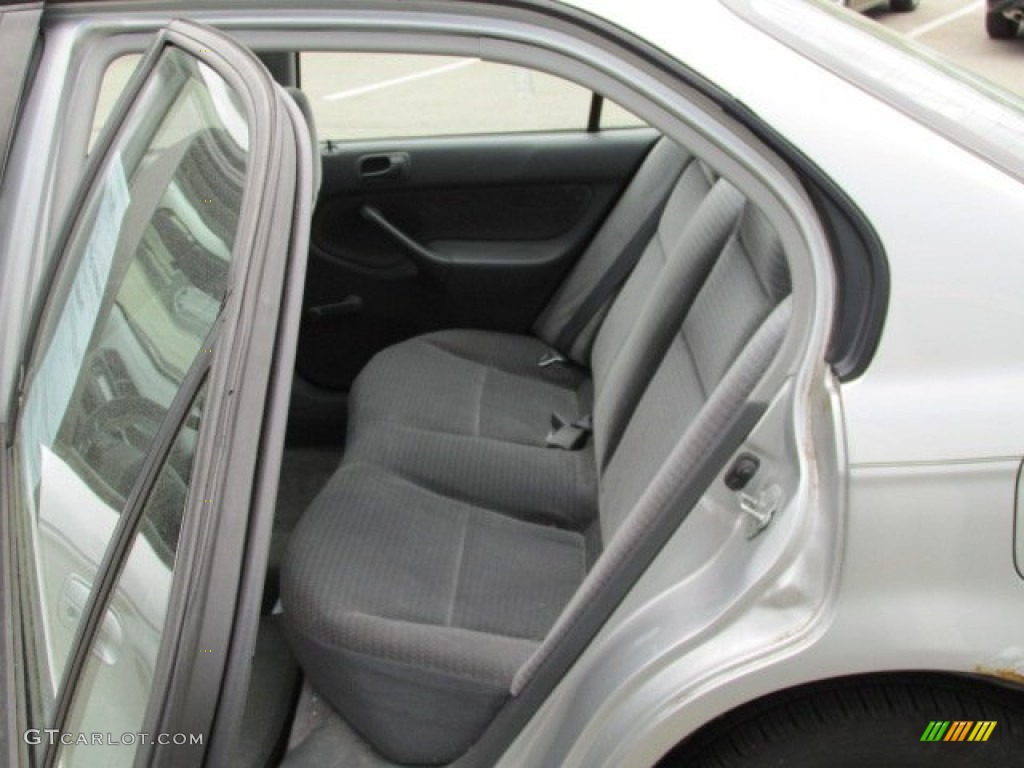 1999 Civic VP Sedan - Vogue Silver Metallic / Gray photo #17