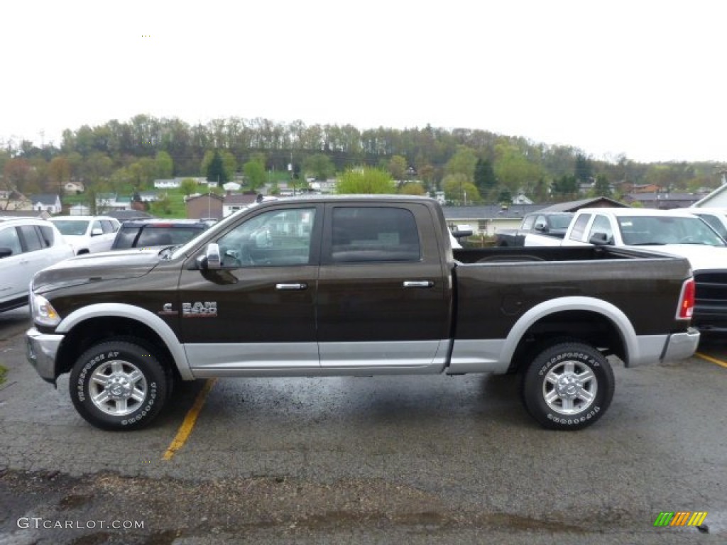 Black Gold Pearl 2013 Ram 2500 Laramie Crew Cab 4x4 Exterior Photo #80216039