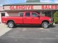 Flame Red - Ram 2500 SLT Quad Cab 4x4 Photo No. 3