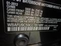 2012 Dark Graphite Metallic II BMW 5 Series 550i xDrive Sedan  photo #41