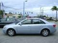 2008 Silver Blue Hyundai Sonata GLS  photo #2