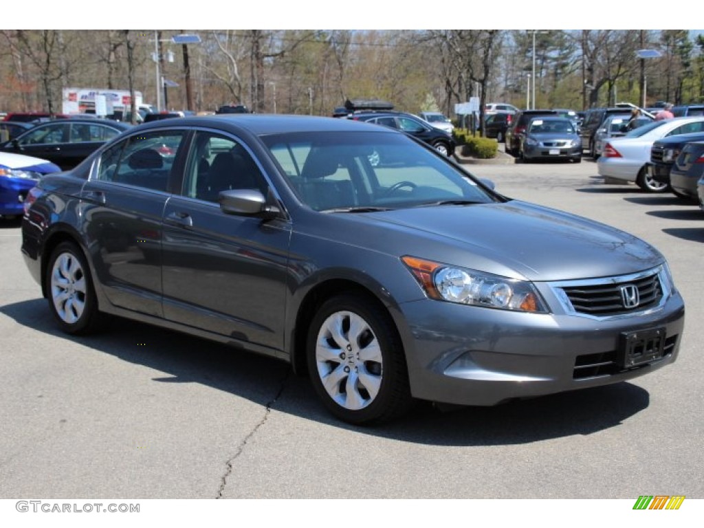 Polished Metal Metallic 2009 Honda Accord EX-L Sedan Exterior Photo #80218091