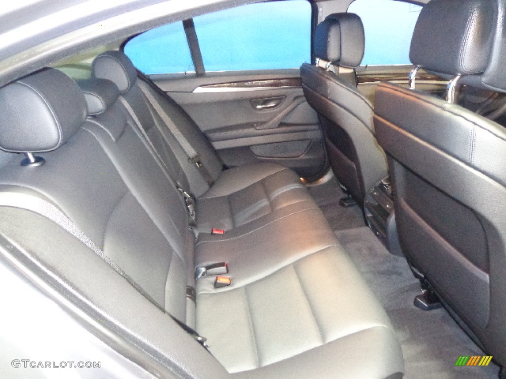 2013 5 Series 535i xDrive Sedan - Space Gray Metallic / Black photo #31