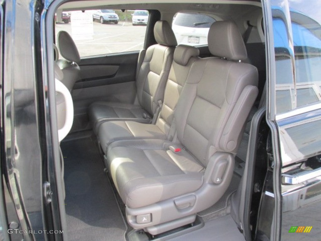 2012 Odyssey Touring - Crystal Black Pearl / Gray photo #15