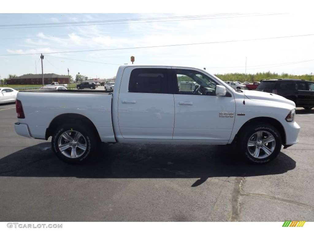 Bright White 2013 Ram 1500 Sport Crew Cab Exterior Photo #80220046