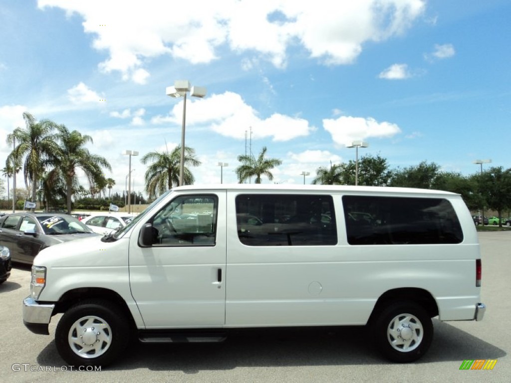 2012 E Series Van E350 XLT Passenger - Oxford White / Medium Flint photo #13