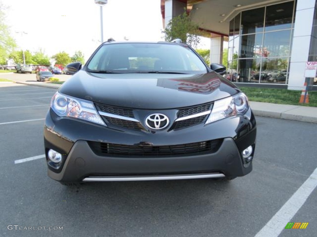 2013 RAV4 Limited - Black / Black photo #2