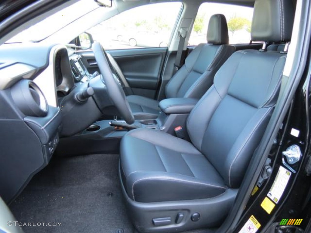 Black Interior 2013 Toyota RAV4 Limited Photo #80220763