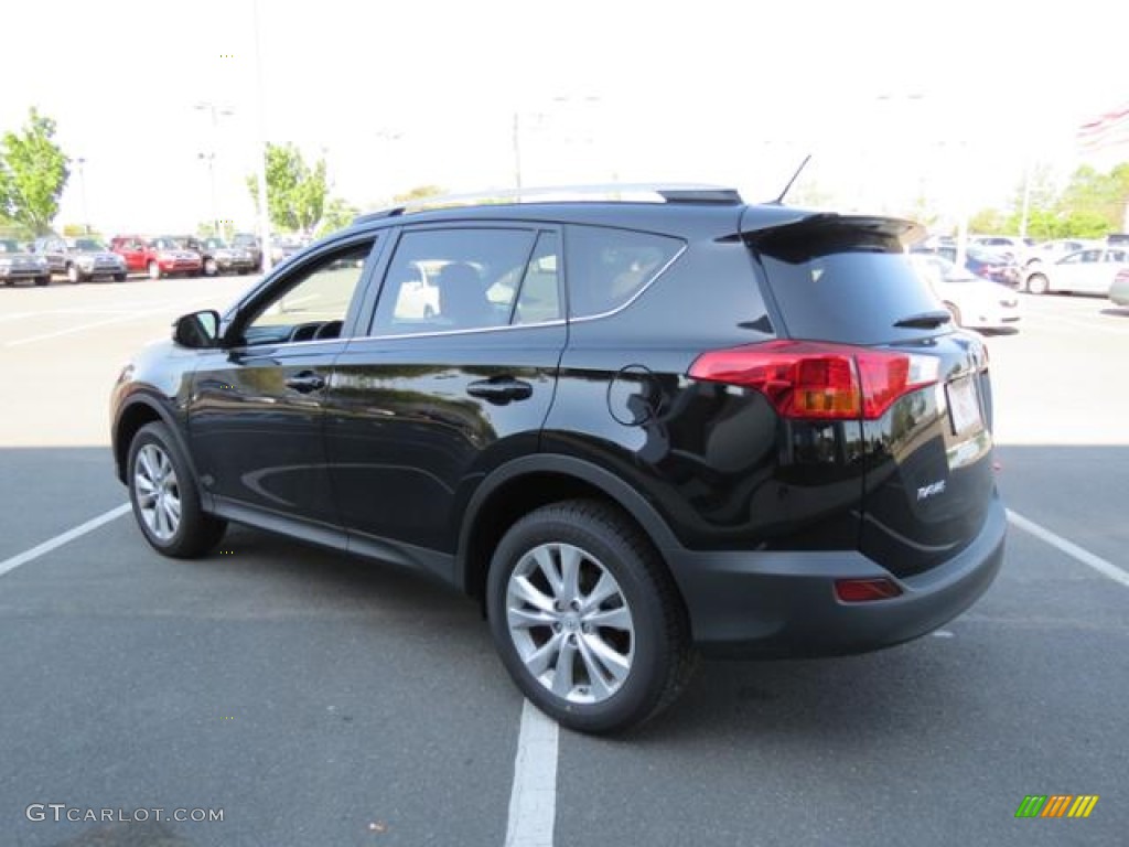 2013 RAV4 Limited - Black / Black photo #21