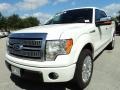 White Platinum Metallic Tri Coat - F150 Platinum SuperCrew Photo No. 14