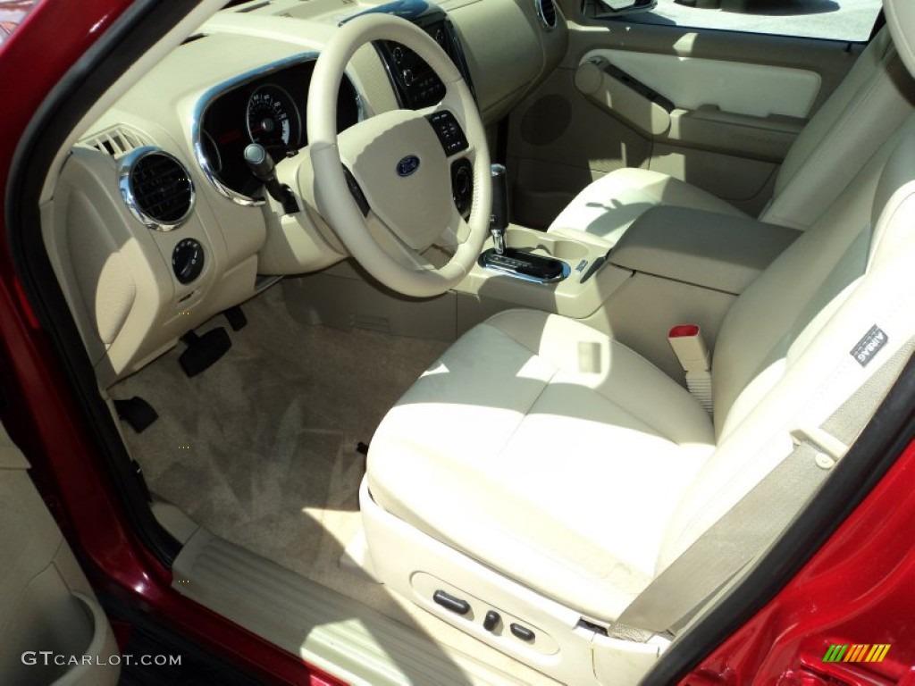 Camel Interior 2009 Ford Explorer XLT Photo #80221672