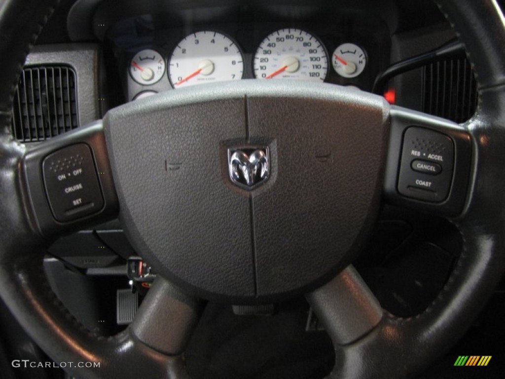 2004 Ram 2500 SLT Quad Cab 4x4 - Graphite Metallic / Dark Slate Gray photo #16