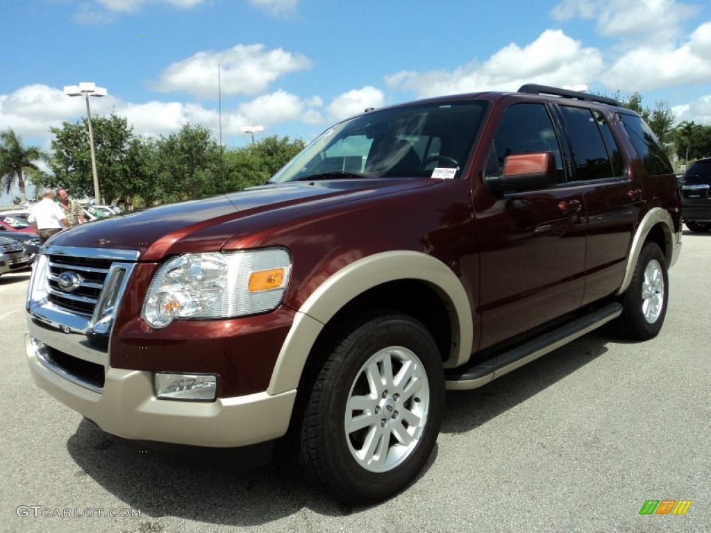Dark Copper Metallic 2010 Ford Explorer Eddie Bauer Exterior Photo #80222357