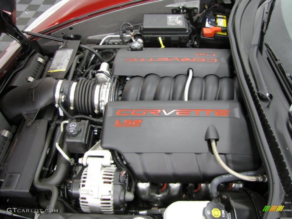 2006 Chevrolet Corvette Convertible Engine Photos