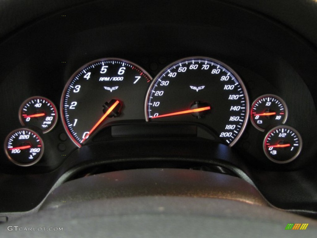 2006 Chevrolet Corvette Convertible Gauges Photo #80222920