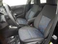 Charcoal Black/Blue Accent 2013 Ford Fiesta SE Hatchback Interior Color