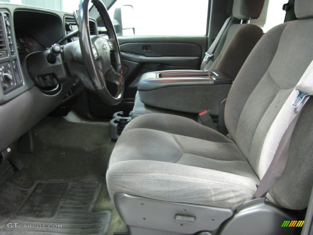 Dark Charcoal Interior 2006 Chevrolet Silverado 1500 LS Extended Cab 4x4 Photo #80223750