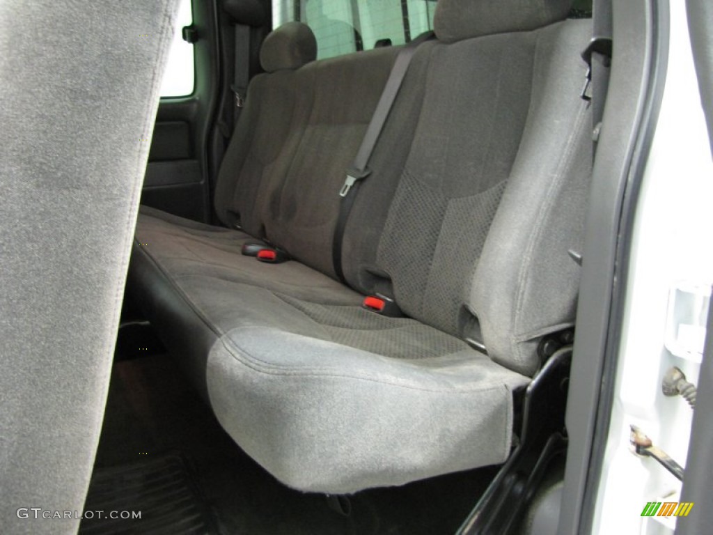 2006 Chevrolet Silverado 1500 LS Extended Cab 4x4 Rear Seat Photo #80223760